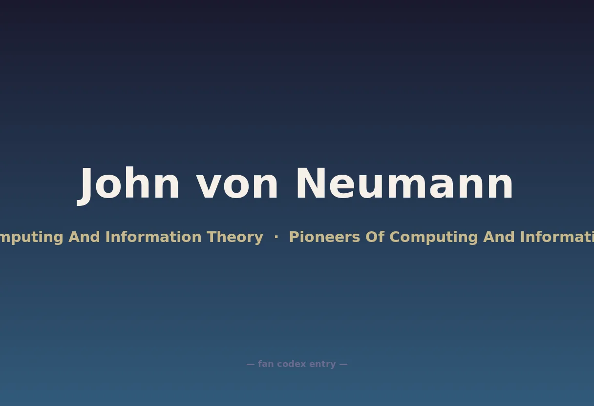 John von Neumann