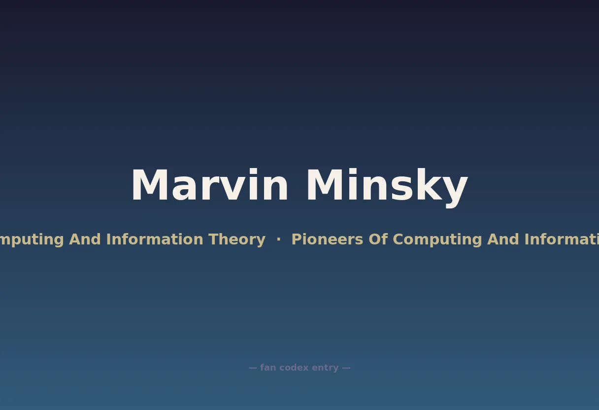Marvin Minsky