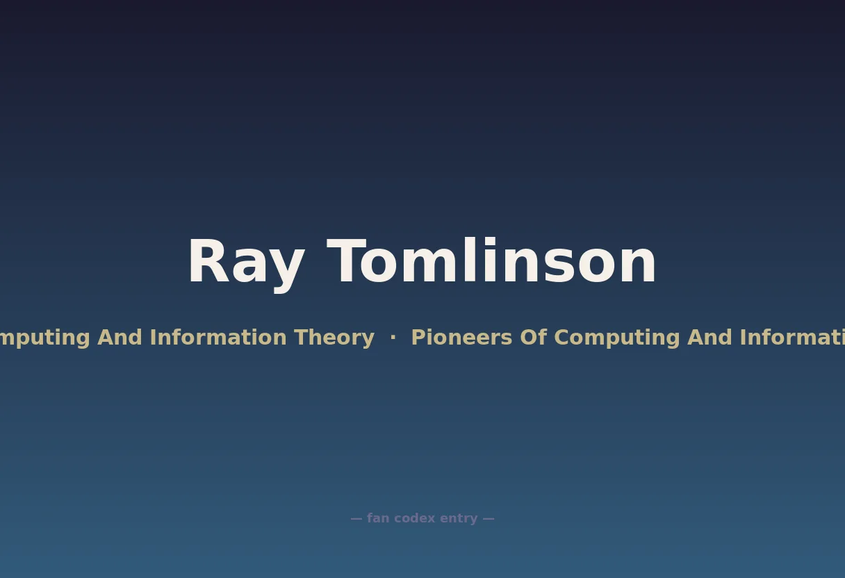 Ray Tomlinson