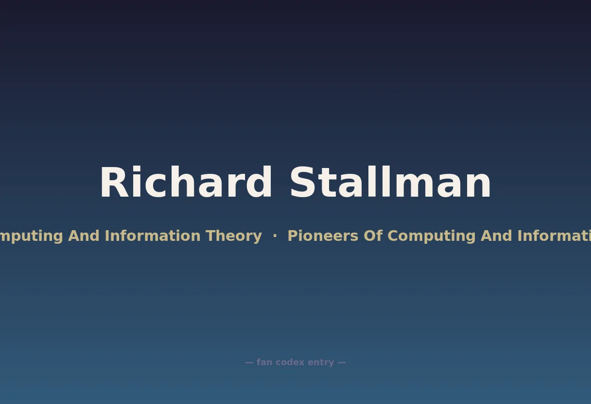 Richard Stallman